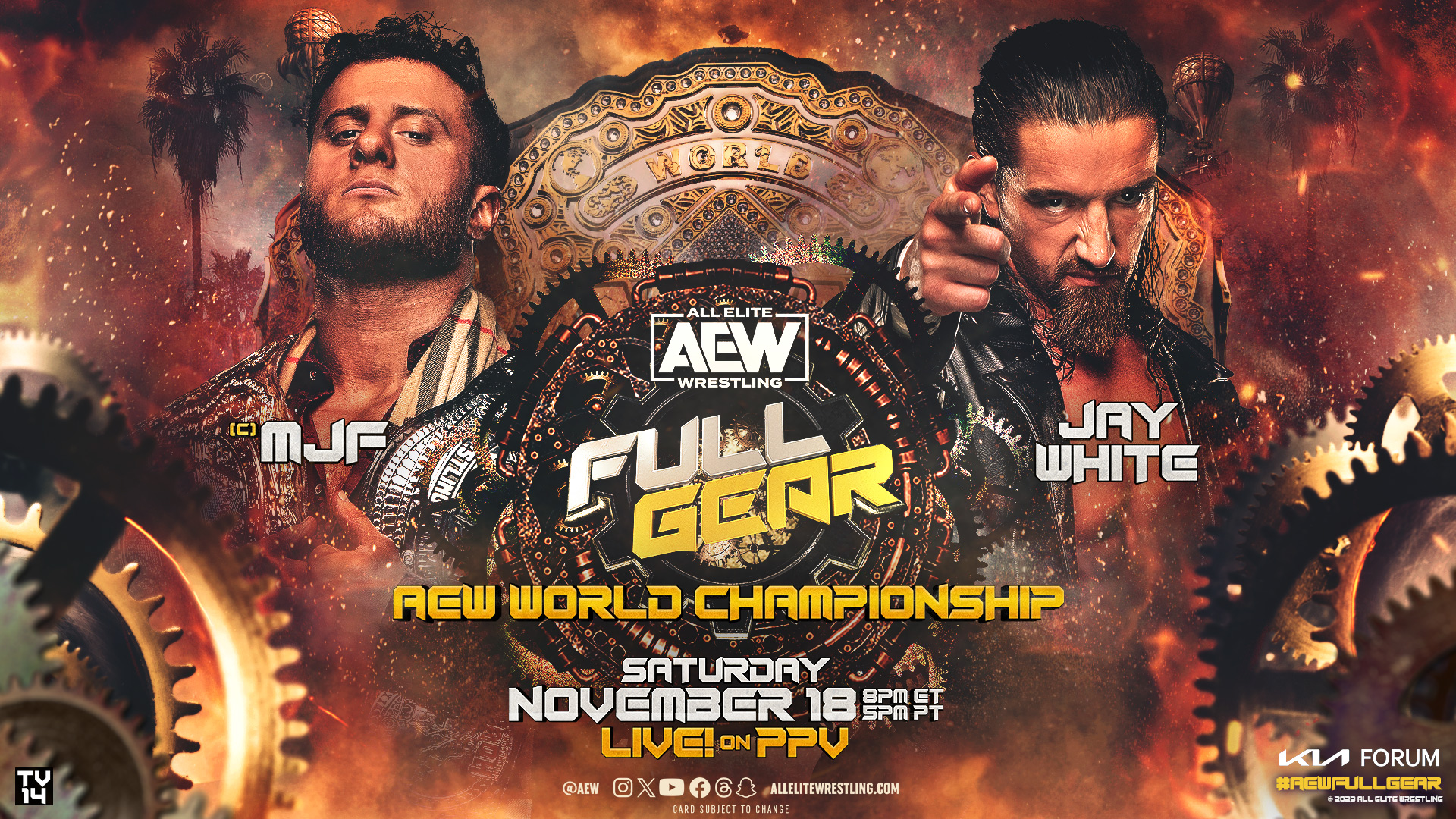 AEW Full Gear Joe Hand Promotions