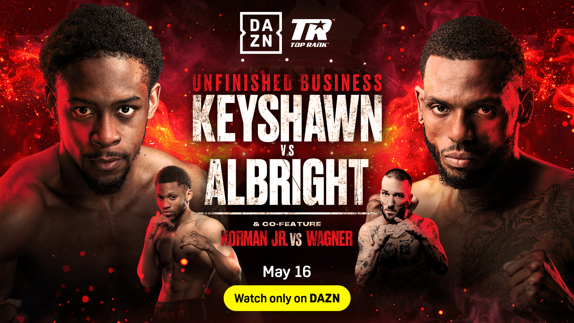 DAZN Keyshawn vs Albright