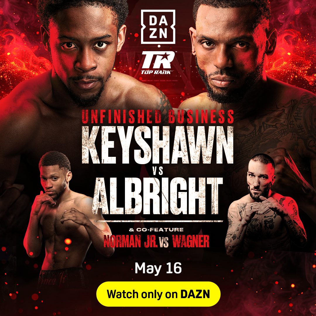 DAZN Keyshawn vs Albright
